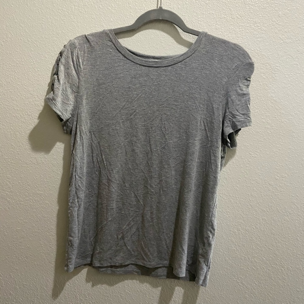 Emerette Gray Top